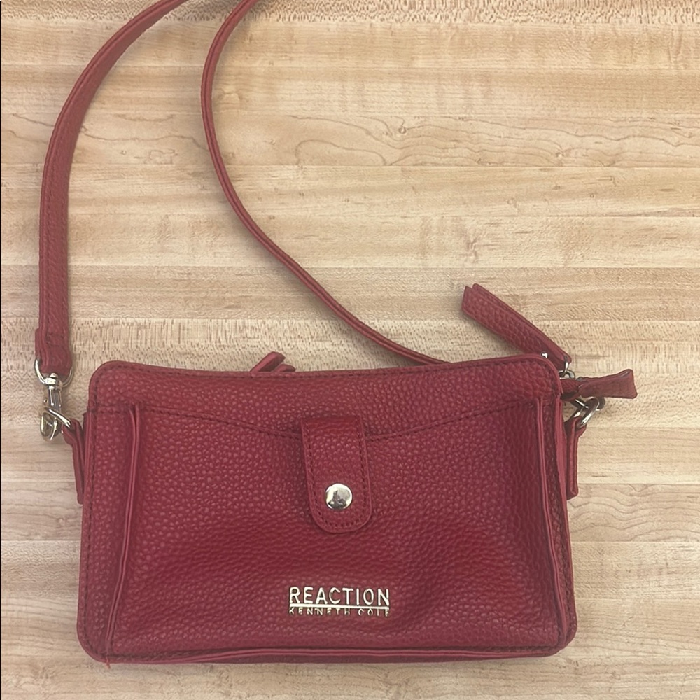 Kenneth Cole Reaction Red Crossbody Bag